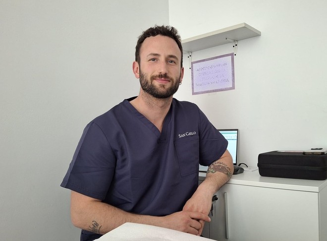 Gabriele Conserva, osteopata e massoterapista in forza a San Carlo Istituto Clinico Gabriele Conserva, osteopata e massoterapista in forza a San Carlo Istituto Clinico