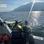 Le operazioni di soccorso della Guardia di Finanza