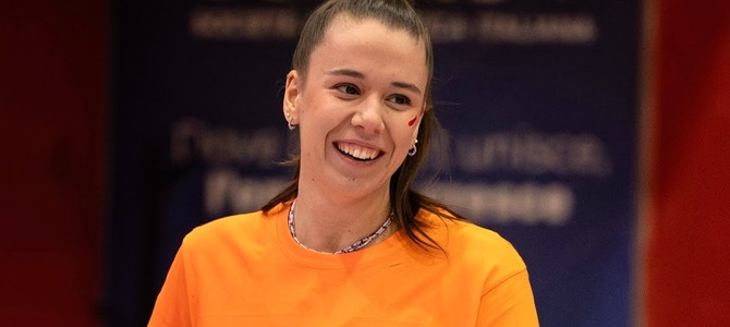 Gaia Moroni (credit Andrea Mondini/Futura Volley) Gaia Moroni (credit Andrea Mondini/Futura Volley)