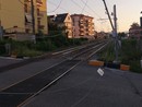 I danni al passaggio a livello di Gazzada Schianno