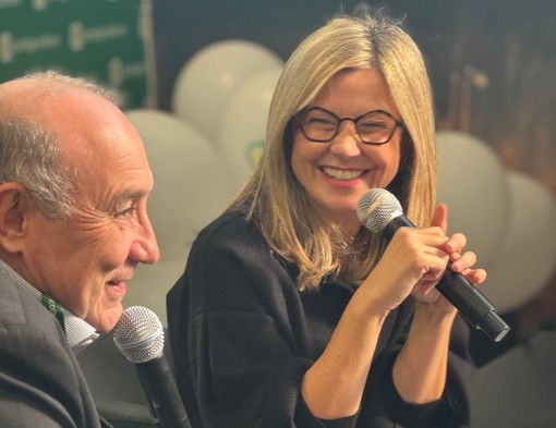 Nella foto il presidente della Federazione Nazionale Cavalli di Confagricoltura Ferruccio Badi e Maria Chiara Gadda