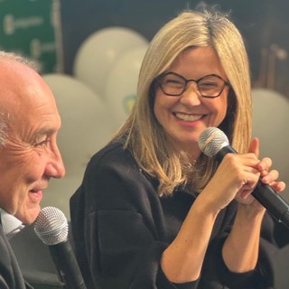 Nella foto il presidente della Federazione Nazionale Cavalli di Confagricoltura Ferruccio Badi e Maria Chiara Gadda