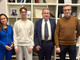 Nella foto, da sinistra, Cinzia Ghisellini, Leonardo Elzi, Mauro Ghisellini e Luigi Iannotta