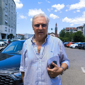 Giancarlo Travagin questa mattina al Buon Gesù