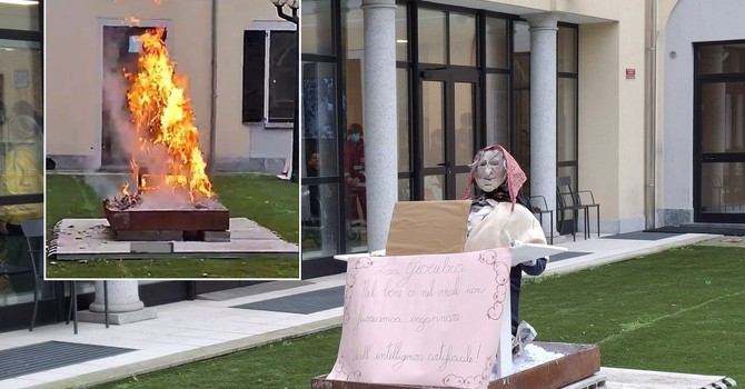 VIDEO - La Giöbia della Provvidenza brucia la concorrenza e arde per prima