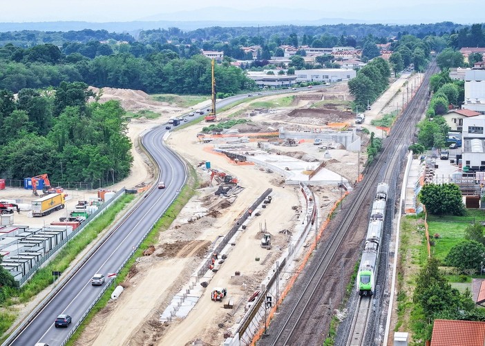Maxi-esercitazione nella nuova galleria di Malpensa: simulato un incendio dopo lo scontro tra due treni