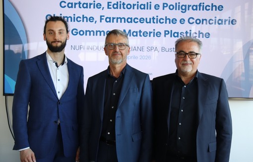 Da sinistra: Galli, Salmini, Baldan Da sinistra: Galli, Salmini, Baldan