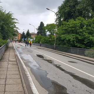 Rischio allagamenti sul ponte del fiume Tresa tra Luino e Germignaga: vertice in Prefettura