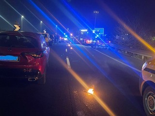 Le immagini dell'incidente sull'Autostrada dei Laghi all'uscita di Gallarate