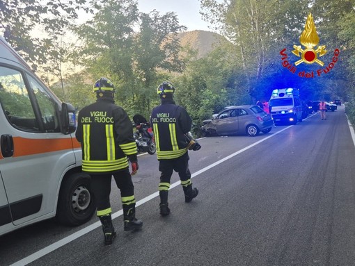 Le immagini dell'incidente stradale sulla statale a Gemonio Le immagini dell'incidente stradale sulla statale a Gemonio