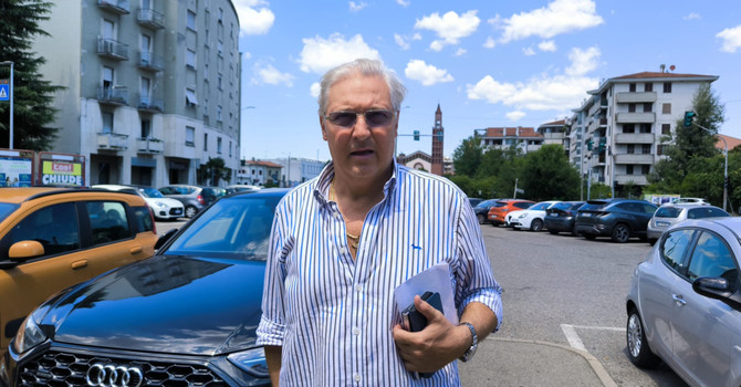 Giancarlo Travagin questa mattina al Buon Gesù Giancarlo Travagin questa mattina al Buon Gesù