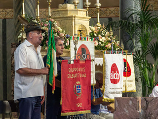 I festeggiamenti per i 40 anni del Gruppo Comunale Aido di Solbiate (foto Aldo Moroni)