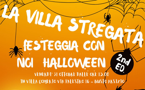 Halloween, Villa Comerio apre le porte alla città con “La Villa Stregata”