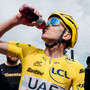 Tadej Pogačar, recente vincitore del Tour de France di ciclismo, ambassador Enervit