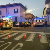 Soccorsi in azione tra le vie Speri e Pepe