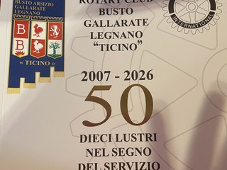 Ca copertina del libro sui 50 anni