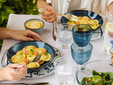 Medaglioni burrata e limone in tavola