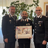 Mornago, il luogotenente Perini si congeda: il grazie del comandante provinciale De Vico