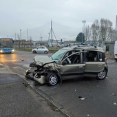 L'incidente di via XX Settembre a Busto