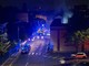 L'incendio di via Cadamosto (foto Carnaghi)
