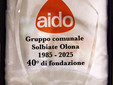 I festeggiamenti per i 40 anni del Gruppo Comunale Aido di Solbiate (foto Aldo Moroni)