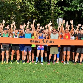 La partenza della prima edizione di Insieme Run