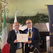 Carlo Casavecchia e il governatore Stefano Artese Carlo Casavecchia e il governatore Stefano Artese