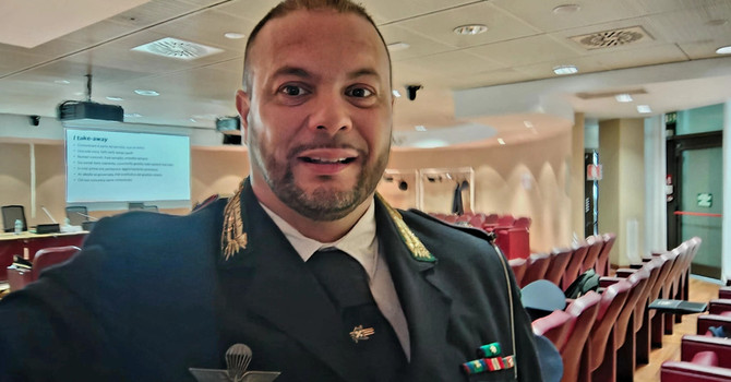 Il comandante della Polizia Locale di Solbiate Olona, Paolo Finamore Il comandante della Polizia Locale di Solbiate Olona, Paolo Finamore