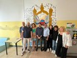 Il murale inaugurato questa mattina all'Einaudi in ricordo di Giorgio Sagliocco