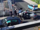 Incidente in via Bellini, Carabinieri e soccorsi sul posto