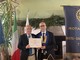 Carlo Casavecchia e il governatore Stefano Artese