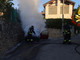 Le immagini dell'incendio dell'auto in via della Quadrona a Induno Olona Le immagini dell'incendio dell'auto in via della Quadrona a Induno Olona