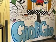 Il murale inaugurato questa mattina all'Einaudi in ricordo di Giorgio Sagliocco