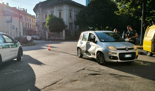 Doppio incidente a Busto, paura nel tardo pomeriggio: feriti un motociclista e un ciclista