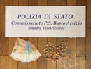 Cocaina nascosta tra i cespugli: la polizia di Busto arresta un pusher