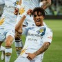 Kevin Zeroli esulta dopo il gol al Modena (foto profilo instagram @ssjuvestabia)