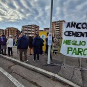 Legambiente - Presidio accanto al terreno di Beata Giuliana