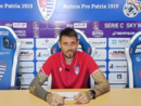 Leandro Greco alla vigilia della partita con Alcione Milano Leandro Greco alla vigilia della partita con Alcione Milano