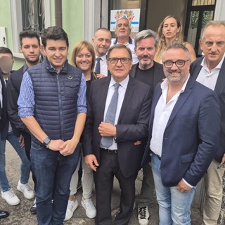 Ingresso del civico 9, in via Quintino Sella