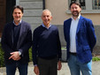 Da sinistra: Licata, Sambo e Longhini