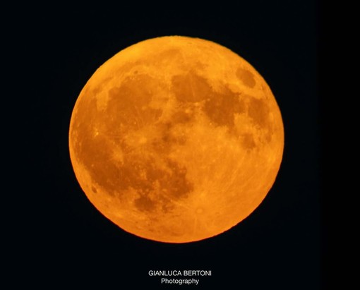 La Luna piena del Cervo vista dalla nostra provincia nello scatto di Gianluca Bertoni La Luna piena del Cervo vista dalla nostra provincia nello scatto di Gianluca Bertoni