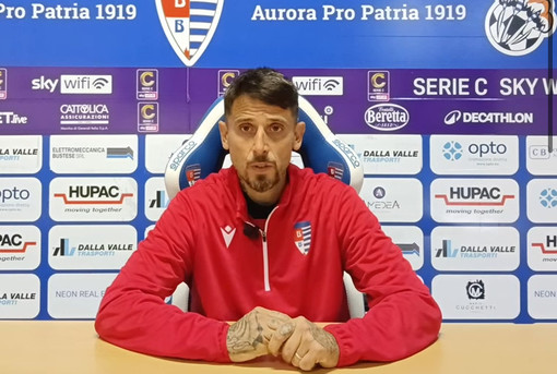 «Affrontiamo una squadra di qualità» avverte Greco: la Pro Patria cerca punti e fiducia contro la Virtus Verona