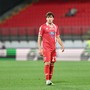 Leonardo Colombo nella gara contro il Mantova (foto Ac Monza/Buzzi)