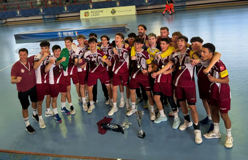 La squadra vincitrice dello scudetto Under 16 La squadra vincitrice dello scudetto Under 16