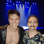 Da sinistra, Lord Nil e Alberto Oliva
