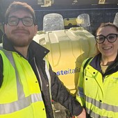 Stefano e Lucia pronti a partire