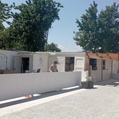 Ultimi ritocchi prima del debutto dell'attesissimo ristorante di Javier Zanetti a Laveno