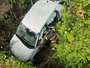 L'auto incidentata dove ha trovato la morte Francesco Ferrazzo