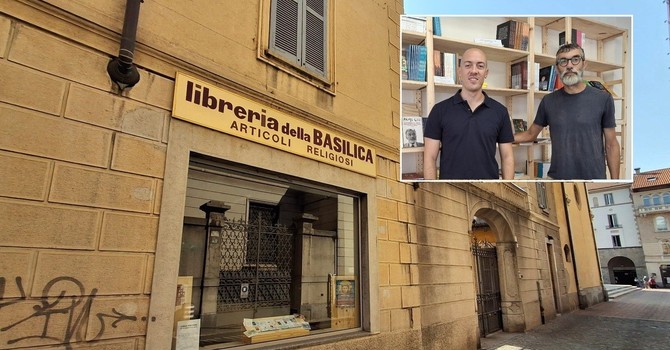 La “Libreria della Basilica” riparte, tra gli scaffali ci sono due don Chisciotte: Francesco e Federico La “Libreria della Basilica” riparte, tra gli scaffali ci sono due don Chisciotte: Francesco e Federico
