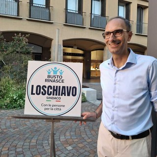 Salvatore Loschiavo annuncia: «Sarò il candidato sindaco di “Busto rinasce”» Salvatore Loschiavo annuncia: «Sarò il candidato sindaco di “Busto rinasce”»